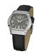 Time Force Uhr mit Braun Lederarmband