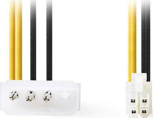 Nedis 4-Pin EPS - Molex cu 4 pini Cablu 0.15m Multicolor (CCGP74340VA015)