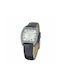 Chronotech Watch with Black Leather Strap CT7435L-02