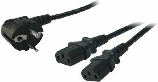LogiLink Schuko - IEC C13 Cablu 1.5m Negru (CP101)
