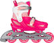 Nijdam Floral Switch Kids Adjustable Inline Rollers Pink