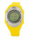 Chronotech Ανδρικό Ρολόι 40mm Μπαταρίας με Κίτρινο Καουτσούκ Λουράκι