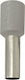 SAS Insulated Wire Ferrule Terminal 2.5mm² Gray 100pcs AK-AK-076