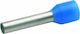 SAS mit Isolierung 0.75mm² Blau (AK-AK-073) in einem Set von 100Stück
