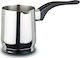 Nava Coffee Pot made of Stainless Steel Capsule Bottom in Silver Color 400ml