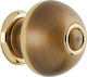 Zogometal Knob Front Door 66 66 Bronze - Oro