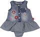 Boboli Kids Dress Sleeveless Blue