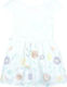 Boboli Kids Dress Sleeveless White