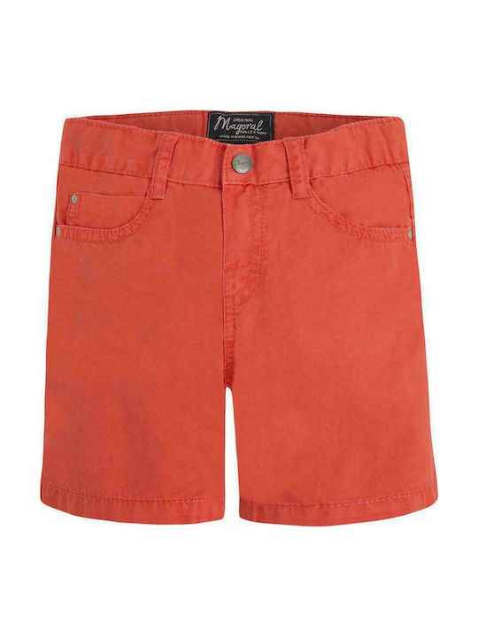 Mayoral Kids Shorts/Bermuda Fabric Orange