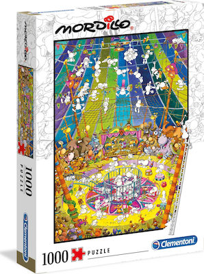 Mordillo Puzzle 2D 1000 Pieces