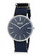 Liu Jo Women's Watch with Black Leather Strap