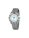 Justina Watch with Silver Metal Bracelet JPA04