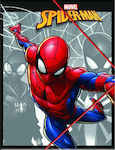 Gim Folder with Rubber Band for Paper A4 Gray Spiderman