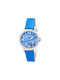 Hello Kitty Watch with Blue Leather Strap HK7126LS-03