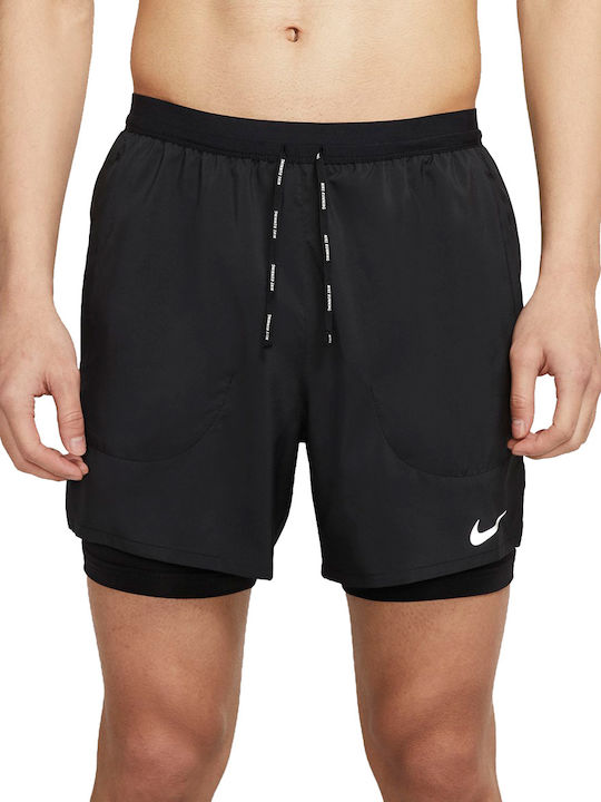 Nike Flex Stride Αθλητική Ανδρική Βερμούδα Dri-Fit Μαύρη