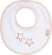 Figlio Bino Bib Fabric with Hoop & Loop Fastener Brown