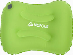 Bigfour Comfy Self Inflatable Camping Pillow Green 43x30cm