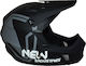 Out-Mold Moon KS05 Full Face Downhill Bicycle Helmet Black