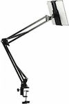 PSTANDS-80 Tablet Stand with Extension Arm Until 10" Silver