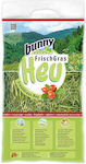 Bunny Nature Изкуствена трева за Морско прасе / Зайче / Хамстър с Роза Fresh Grass Hay 500гр BU14016