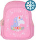 A Little Lovely Company Unicorn Pink Insulated Σχολική Τσάντα Πλάτης Νηπιαγωγείου σε Ροζ χρώμα