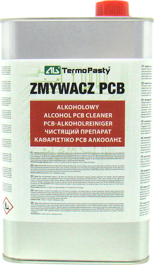 Termopasty Αξεσουάρ Καθαρισμού Εργαλείων Ισοπροπυλική Αλκοόλη Alcohol PCB Cleaner 1lt AGT-048