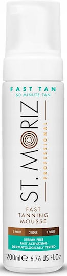 St. Moriz 1 Hour Fast Tan Selbstbräuner Mousse Körper 200ml