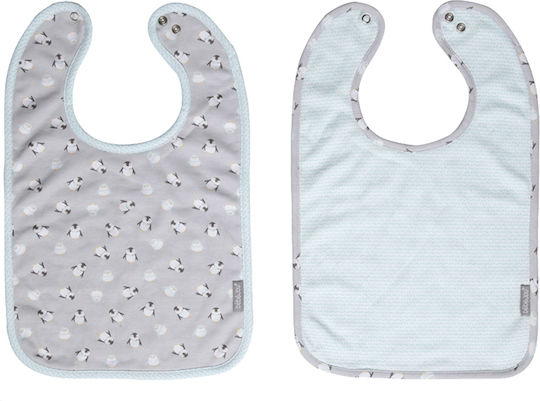 Bebejou Lou Lou Bib Fabric with Button Multicolored 2pcs Bebejou Lou Lou Bib Fabric with Button Multicolored 2pcs