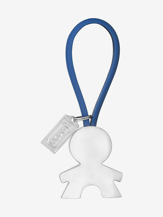 Legami Milano Keychain Charm Lucky Chain Boy Metallic