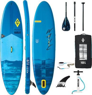 Aquatone Wave Plus 11.0" Inflatable SUP Board with Length 3.35m