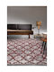 Saint Clair Darius Handmade Rectangular Rug with Fringes Plum