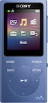 Sony NW-E394 MP4 Player (8GB) με Οθόνη LED LCD / TFT 1.77" Μπλε