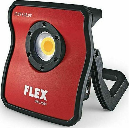 Flex Battery Jobsite Light LED IP20 with Brightness up to 3000lm DWL 2500 10.8/18.0