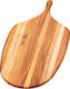 TeakHaus Canoe Schneidebrett Hölzernes Braun 54.6x27.9cm 1Stück