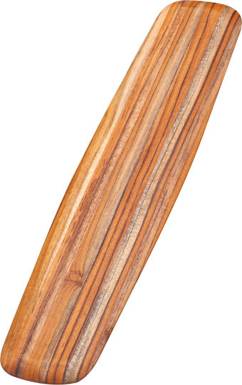 TeakHaus Elegant Επιφάνεια Κοπής για Ψωμί Ξύλινη Μπεζ 41x28cm