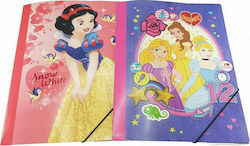 Graffiti Folder with Rubber Band for Paper A4 Disney Princess