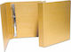 Next Clipboard with 4 Rings 3/32 for Paper A4 Beige 1pcs