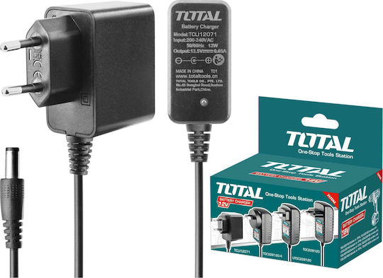 Total Φορτιστής Μπαταριών Εργαλείου 12V Λιθίου