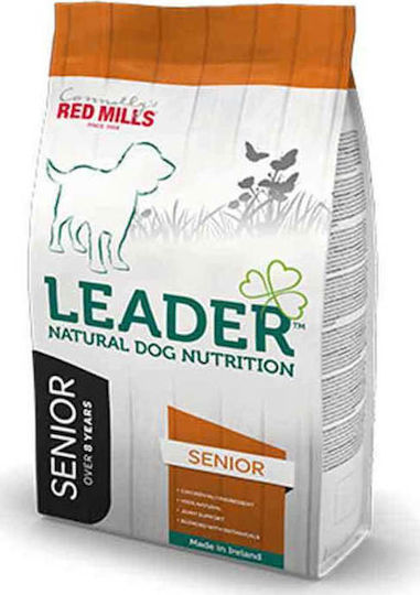 Connoly's Red Mills Leader Senior Medium 12kg Ξηρά Τροφή για Ηλικιωμένους Σκύλους Μεσαίων Φυλών με Καστανό Ρύζι και Κοτόπουλο