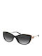 Michael Kors South Hampton Women's Sunglasses with Black Frame and Black Gradient Lenses MK2127U 3332/8G