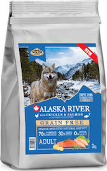 Wolf's Land Alaska River Adult 3kg Hrană Uscată fără Cereale pentru Câini Adulți cu Pui și Somon