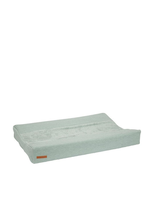 Little Dutch Changing Pad Cover Pure made of Fabric Mint 44x72cm