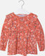 Mayoral Kids Blouse Long Sleeve Coral