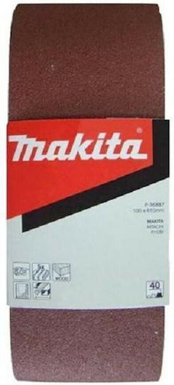 Makita Tαινία Λείανσης K40 100x610mm Σετ 5τμχ