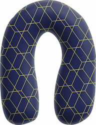 Greco Strom Nursing & Pregnancy Pillow Standard Honey Comb Navy Blue VRE.THE.STA.ABL 75cm