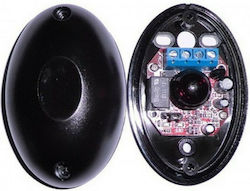 Anga AGB-20 Strahlungsdetektor mit Reichweite 10m Einzelne Entfernung 20m Wasserdicht in Schwarz Farbe 650-006