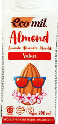 Ecomil Organic Almond Drink No Added Sugar 200ml