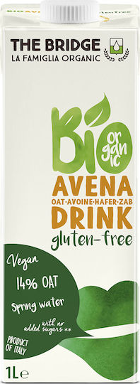 The Bridge Băutură Organică de Ovăz Fără Gluten Fără Zahăr Adăugat 1000ml