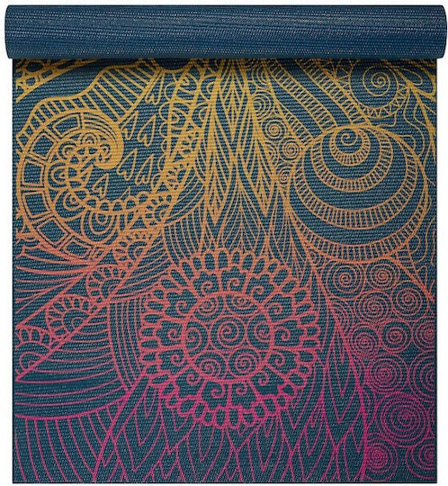 Gaiam Vivid Zest Covor de exerciții fizice Yoga Multicolor (173x61x0.4cm)
