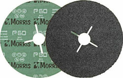 Morris Fibre Disc 115mm Orbital Sander Sanding Sheet K24 115x115mm